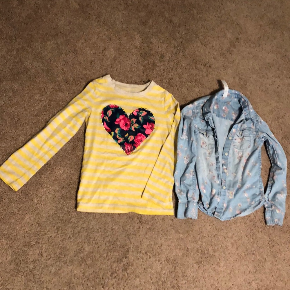 Cherokee Kids Long Sleeve Tops Bundle size S-P / 6